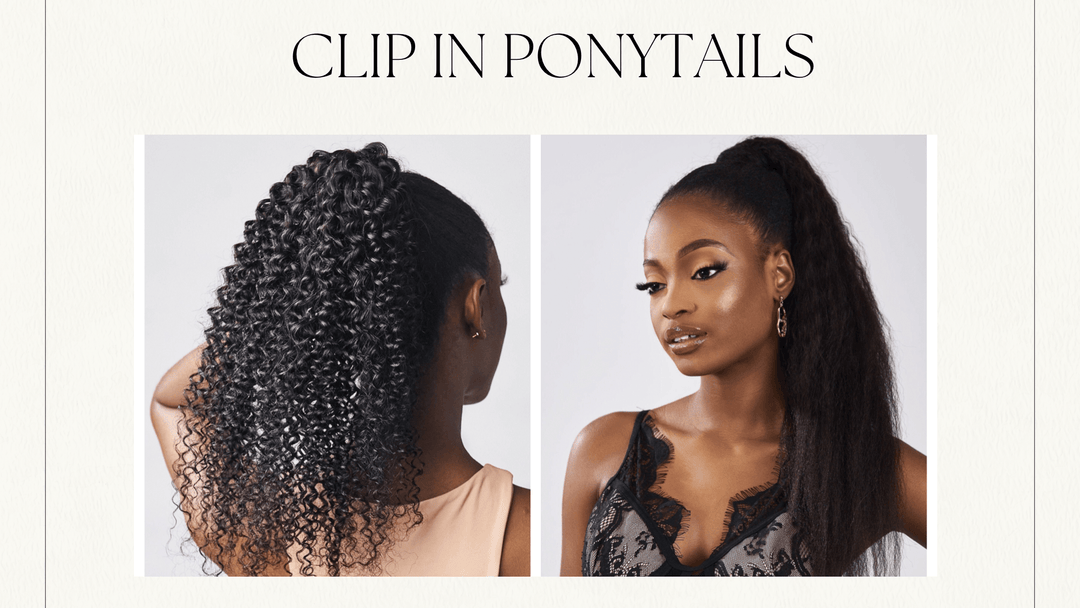 High quality clip-in ponytail extension in Nigeria - All Things Chic