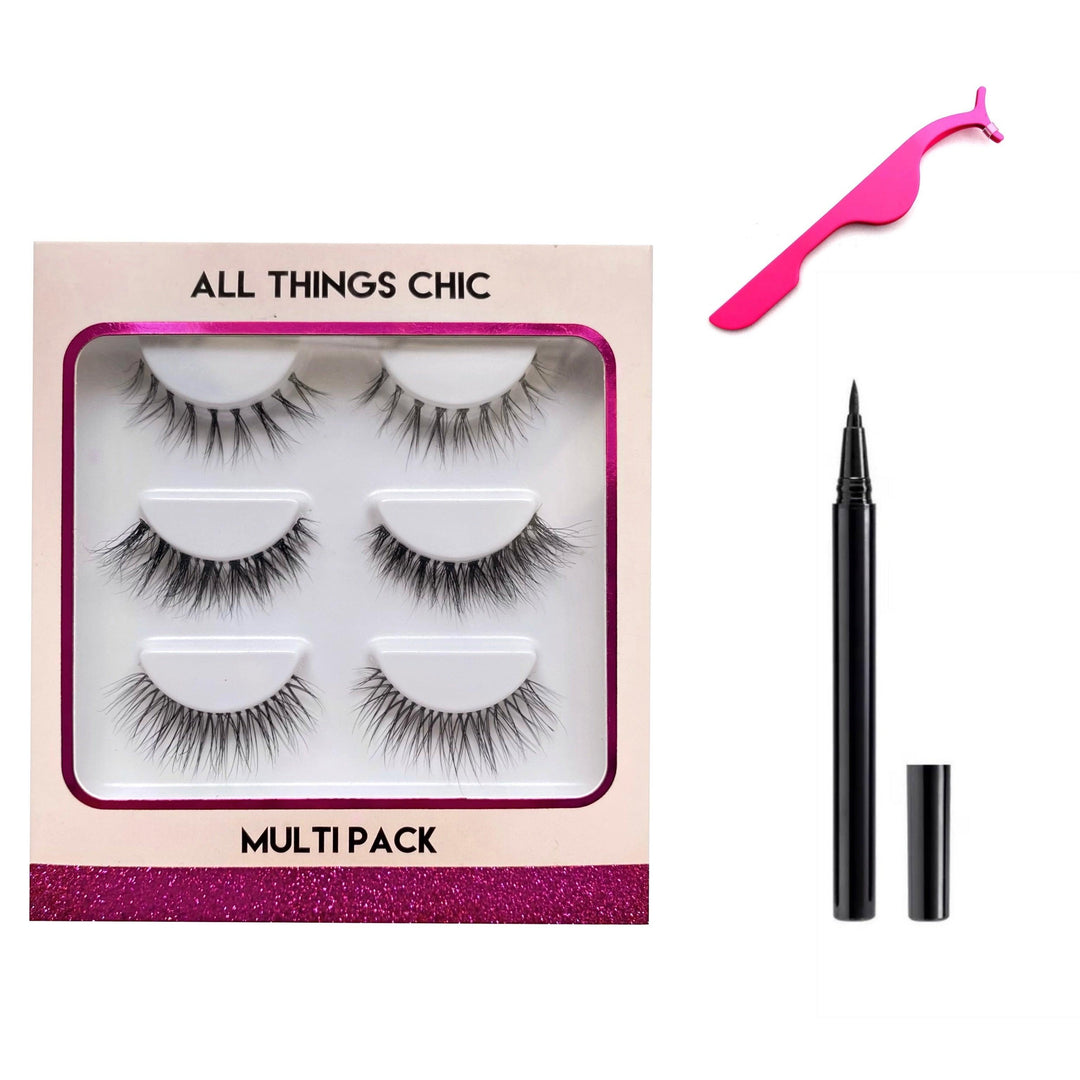 How to apply eyelashes like a pro - All Things Chic