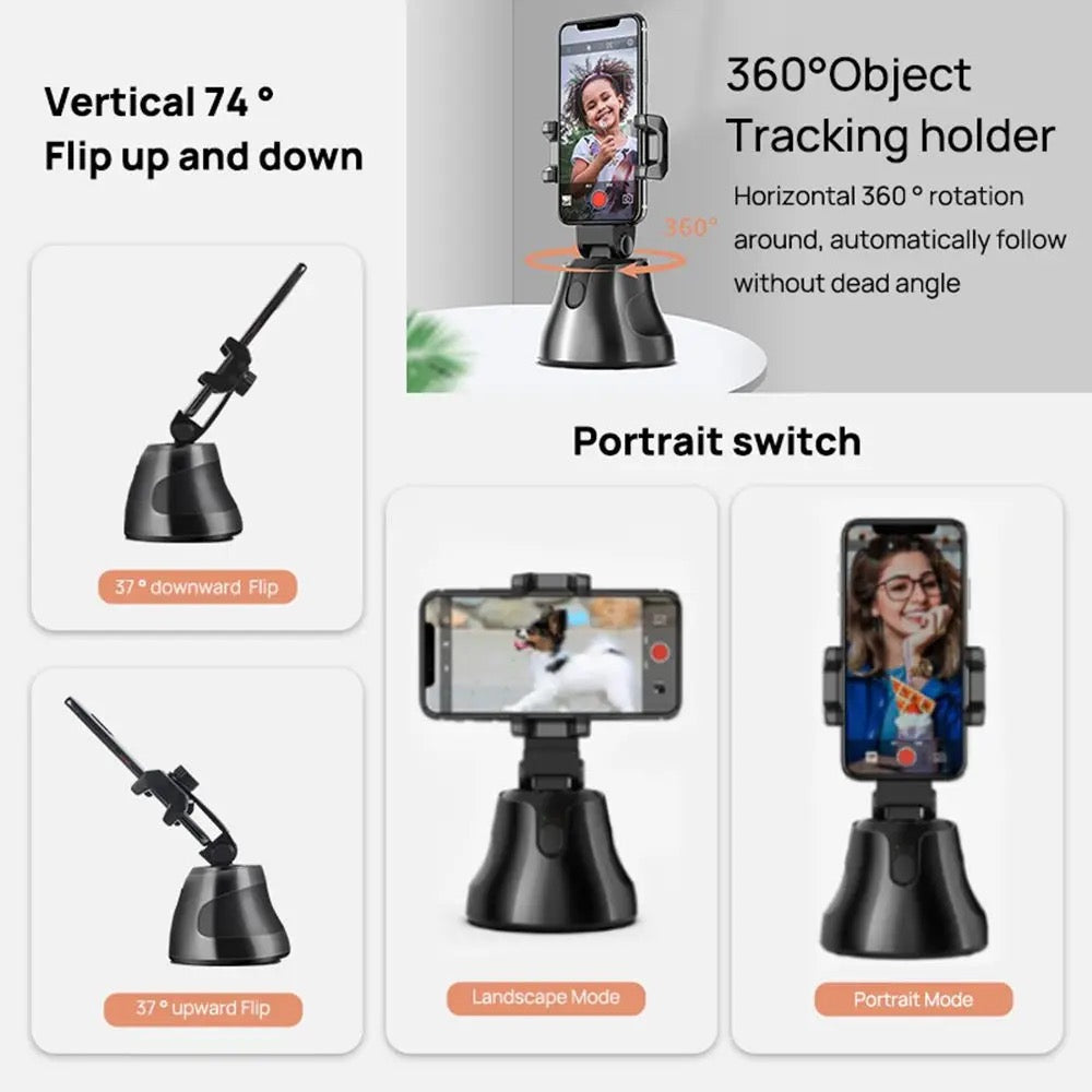 Content Creator 360 Face and Object Tracker