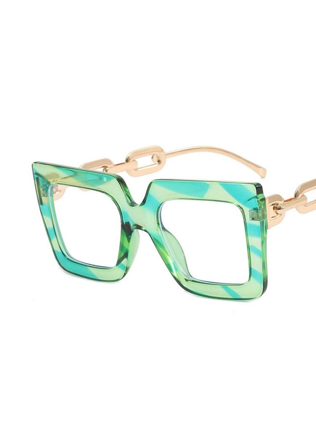 Oversized square glasses in Lagos, Nigeria - All Things Chic