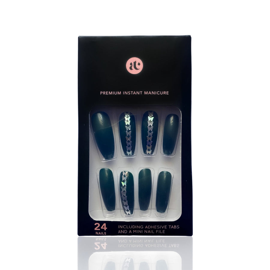 Green with Envy Press on Nail Set (XL) in Lagos, Nigeria - All Things Chic