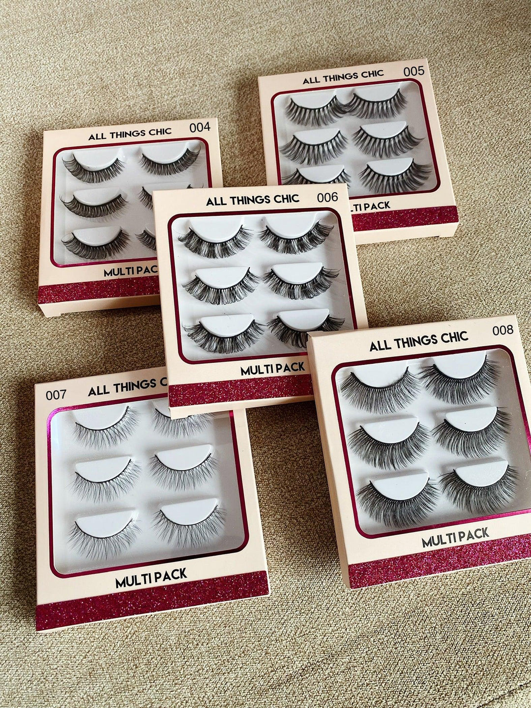 Eyelash Multipack in Lagos, Nigeria - All Things Chic