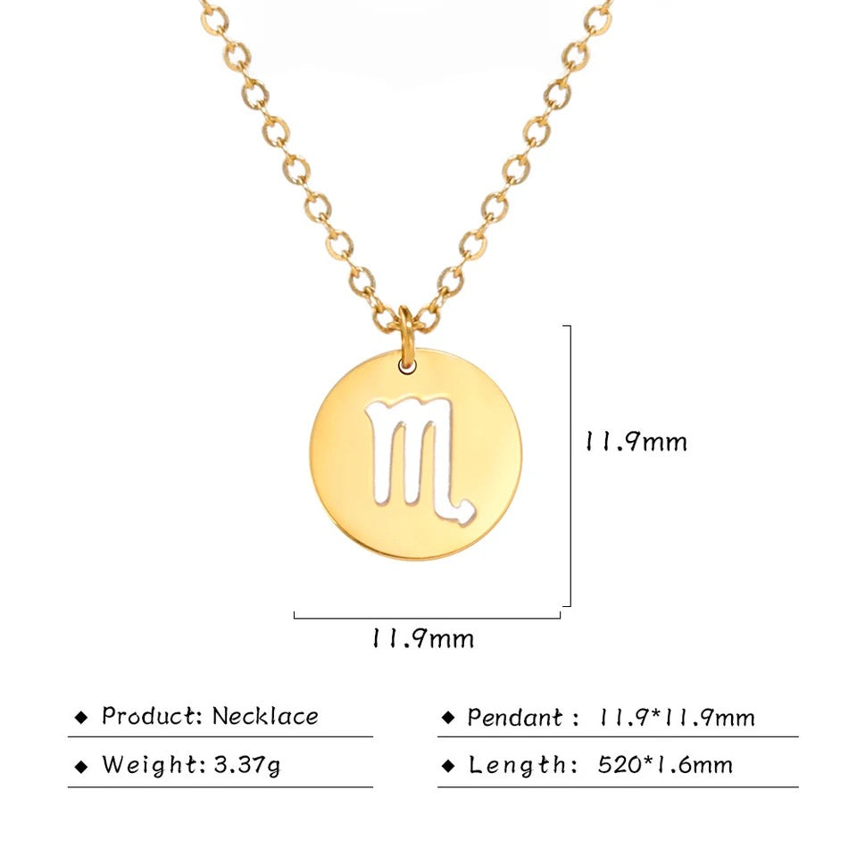 Zodiac Sign Necklace